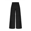 Clotth Womens Flowy Boho Pants - Elastic High Waist Ruffle Hem Wide Leg Beach Loose Palazzo Pants, Summer Baggy Tiered Flared Trousers - 4 of 4
