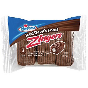 Hostess Zingers Single Serve Devil's Food 3.81 oz - 1 of 4