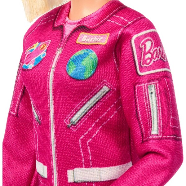 Muñeca Barbie Carreras Astronauta y Accesorios, Muñeca de Moda con Traje Espacial Removible y Casco 3