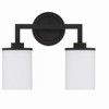Crystorama Lighting Bryant 2 - Light Sconce in  Black Forged - 4 of 4