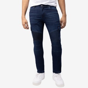 RAW X Men's Stretch Rip and Repair Jeans - 1 of 4