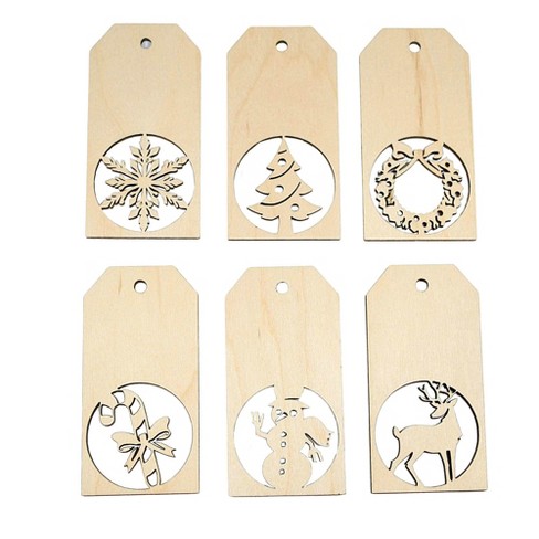 Wood Writable Gift Tag To, From. Pack of 10. 3 X 2. Gift Tags for Presents.  