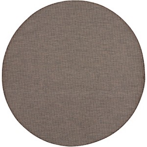 Nourison Positano Solid Indoor Outdoor Rug - 1 of 4