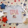 The Juniper Shop USA Bear Toddler Short Sleeve Tee - 5T - Heather Grey - 3 of 4