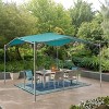 Poppy 11.5' x 11.5' Gazebo Canopy - Teal and Silver - Christopher Knight Home - image 2 of 4