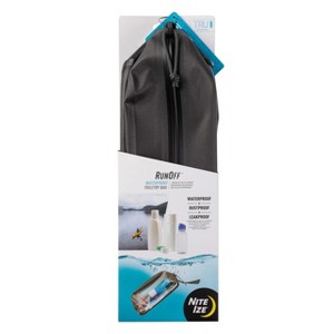 Nite Ize RunOff Waterproof Toiletry Bag - Dustproof - Hanging Travel Cube with Tough Protection - Waterproof Bag with TRU Zip Technology - IP67-Rated - 1 of 4