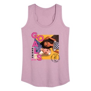 Women's - Barbie - Friend Goals Graphic Racerback Tank - 1 of 4