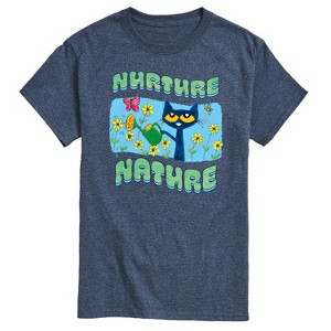 Men's - Pete the Cat - Nurture Nature Short Sleeve Graphic T-Shirt - 1 of 4