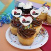 University of Central Missouri Primary Logo Heart Love Cupcake Picks Toppers Decoration Set of 6 - 4 of 4