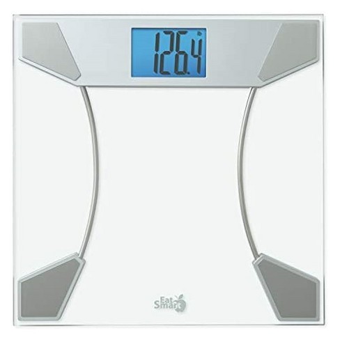 Taylor Weight Tracking LCD Glass Body Weight Scale Battey Powered, 440lb  Capacity