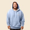 Dalix Embroidered Ghost Hoodie Soft Fleece Hood Sweatshirt Mens - 3 of 4