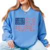 Simply Sage Market American Bow Flag Coquette Sweatshirt - 2 of 4