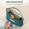 Unique Bargains Portable Canvas Zipper Makeup Bags and Organizers 1 Pc - 3 of 4