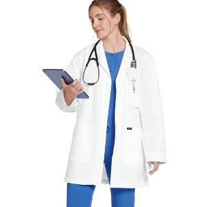 Jockey Women's 34" Unisex Scrub Lab Coat - 1 of 4