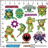 TMNT Teenage Mutant Ninja Turtles Vinyl Large Deluxe Stickers Variety Pack - Set of 100 - 2 of 4