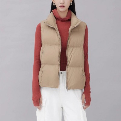 Women’s Lightweight Puffer Vest Packable Warm Winter Puffy Vest