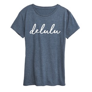 Women's - Instant Message - Delulu Short Sleeve Graphic T-Shirt - 1 of 4