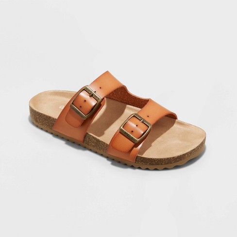 Footbed clearance sandals target