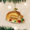 Old World Christmas 2.0 Inch Turkey Platter Ornament Thanksgiving Drumstick Tree Ornaments - 3 of 3