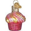 Old World Christmas Blown Glass Ornament for Christmas Tree, Gumdrops (Mini) Collection, Cupcake - 4 of 4