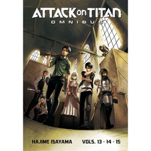 Attack on Titan Omnibus 5 (Vol. 13-15) - by  Hajime Isayama (Paperback) - 1 of 1