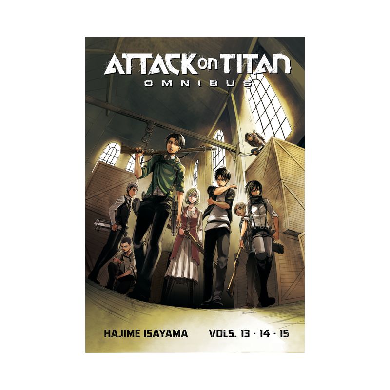 Attack on Titan Omnibus 5 (Vol. 13-15) - by  Hajime Isayama (Paperback), 1 of 2