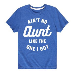 Boys' - Instant Message - Ain't No Aunt Like The One I Got Short Sleeve Graphic T-Shirt - 1 of 4