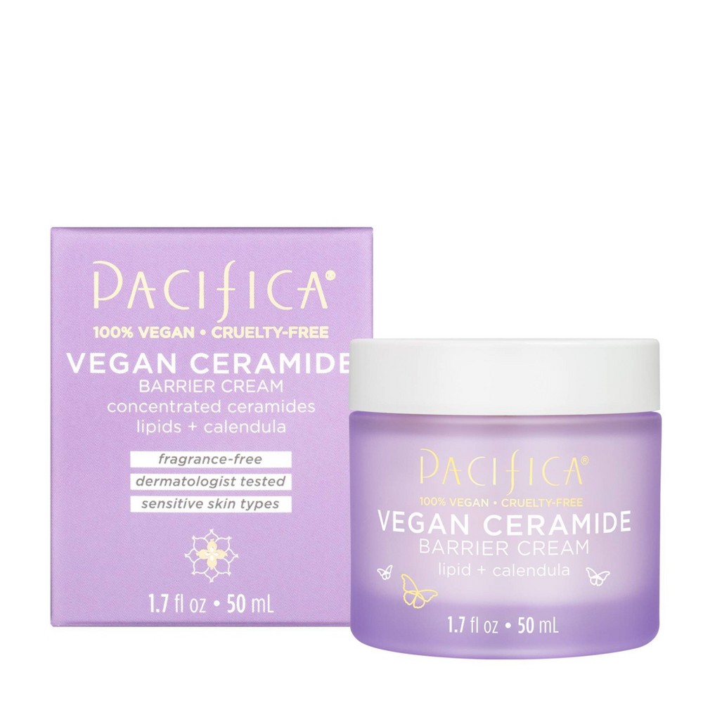 Photos - Cream / Lotion Pacifica Vegan Ceramide Barrier Face Cream - 1.7 fl oz 