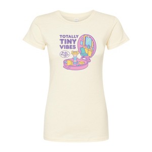 Women's - Polly Pocket - Totally Tiny Vibes Juniors Fitted Graphic T-Shirt - 1 of 3