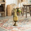 Uniquewise Decorative Antique Style 2 Handle Metal Jug Floor Vase for Entryway, Living Room or Dining Room Tall Elegant Home Decor Accent - Metal Vase - 3 of 4