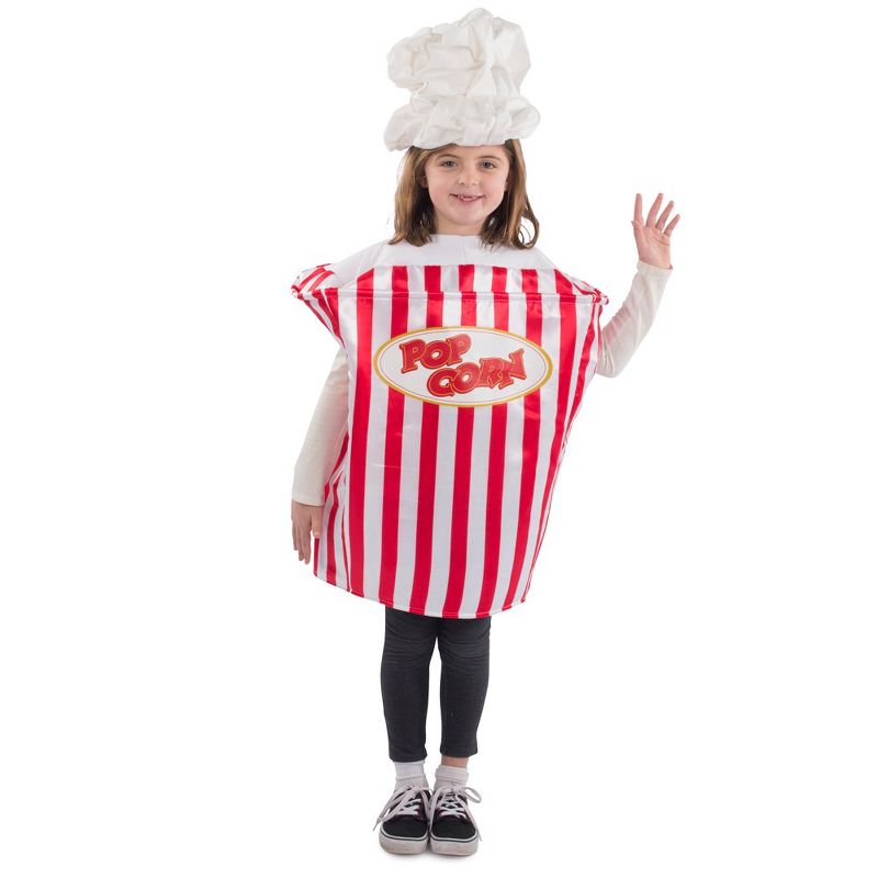 Dress Up America Pop Corn Costume Tunic for Kids, 1 of 5