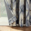 No. 918 1pc 54"x63" Keaton Geometric Print Room Darkening Rod Pocket Curtain Panel Gray - 3 of 4