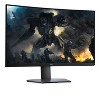 Dell 32" (81.28 cm) Curved QHD Gaming Monitor 2560 x 1440 at 165Hz (DP), 2560 x 1440 at 144Hz (HDMI), VA-Panel Brightness 400 cd/m2 (Typical), Tilt, - 3 of 4