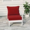 WestinTrends  Avalon Outdoor Patio HDPE Right Arm Facing Sectional Corner Club Chair with Patio Cushions - 2 of 4