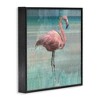Stupell Industries Layered Flamingo Bird Portrait, 12" x 12" - 3 of 4