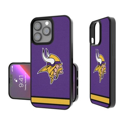 Minnesota Vikings Stripe Bump Phone Case Iphone 15 Target