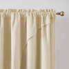 Lush Décor Solar Drift Blackout Window Curtain Panels Cream Pair 52x84 - 4 of 4