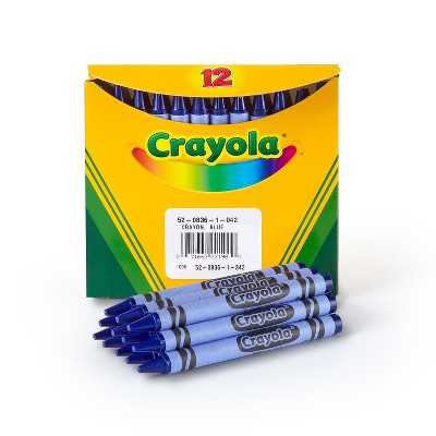 Crayola Bulk Crayons Blue 12/Box (52-0836-042) 