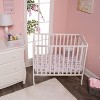 Everyday Kids 2-Pack Pack 'n Play Sheets – 100% Jersey Cotton, Pink & Purple Owl Star Designs, Soft Fitted Sheets for Portable or Mini Cribs - 4 of 4