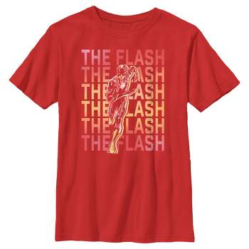 Boy's The Flash Speedster Stacked Logo T-Shirt