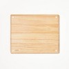 12"x15" Nonslip Rubberwood Cutting Board Natural - Figmint™: Charcuterie, Non-Skid Feet, Hand Wash, 1-Year Warranty - 3 of 4