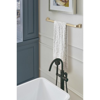 Golden Champagne 24-Inch Wall Mounted Towel Bar
