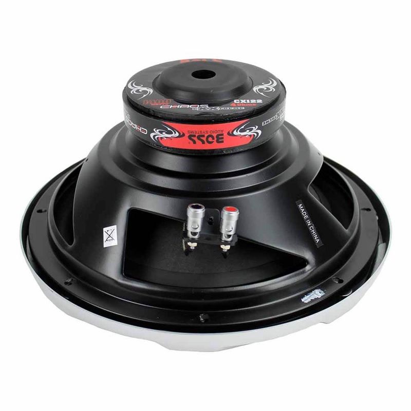 Boss Audio Chaos 12 Inch 1400 Watt 4 Ohm Car Audio Power Subwoofer CX122, 5 of 8