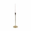 Modern Glam Metal Taper Candle Holder - Elegant Iron Candlestick Stand - Decorative Centerpiece for Home, Office, Bedroom & Living Room - 15" Gold - 2 of 4