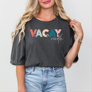 Simply Sage Market Vacay Mode Colorful Garment Dyed Tee - 1 of 4