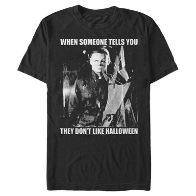 Men's Halloween Ii Michael Myers Love It Or Else T-shirt - Black - 4x ...