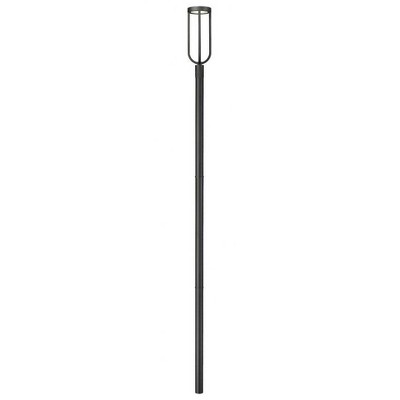 Z-Lite Leland 1 - Light Post Light in  Sand Black