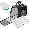 PetAmi Airline Approved Pet Carrier for Cat Dog, Soft Sided Travel Supplies Accessories, Ventilated Carrying Bag Kitten Puppy - 4 of 4