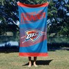 NBA Oklahoma City Thunder 30" x 60" Beach Towel - 2 of 3