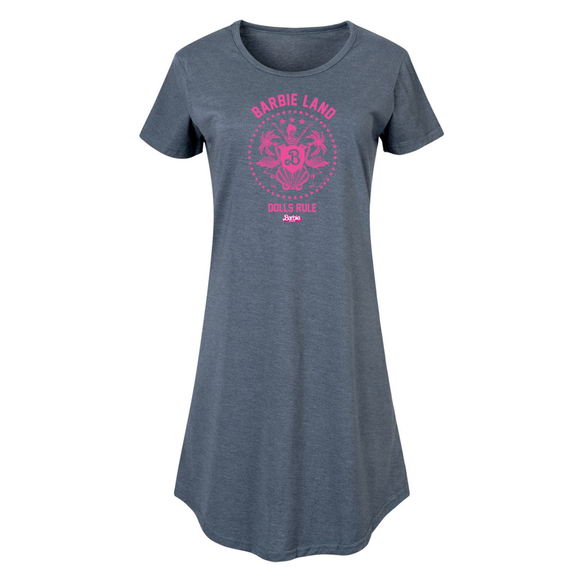 Women's - Barbie - Barbie Land Graphic T-shirt Dress